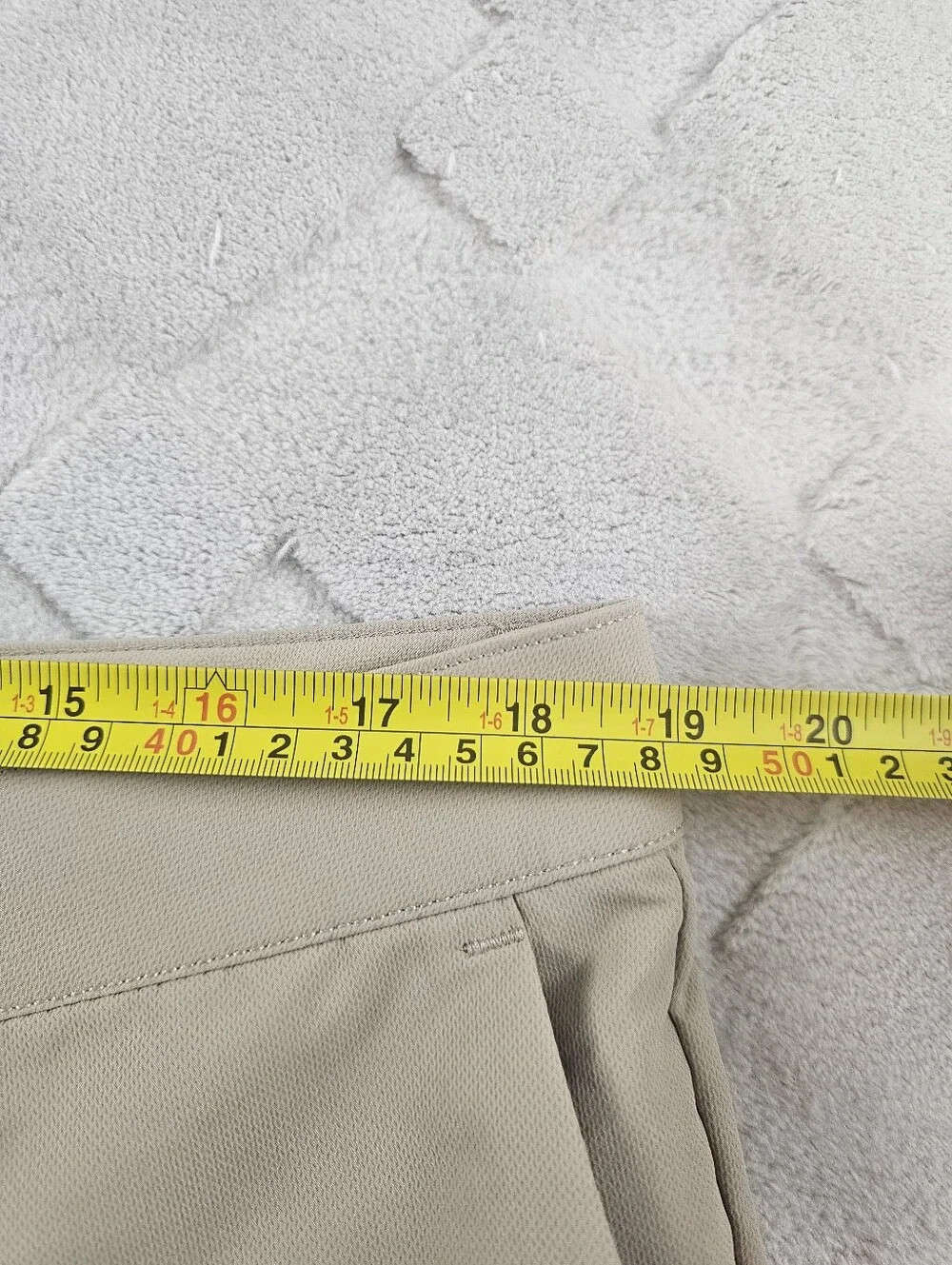Banana Republic Traveler Pant Mens 38x34 Chino Tech Flat Front Beige